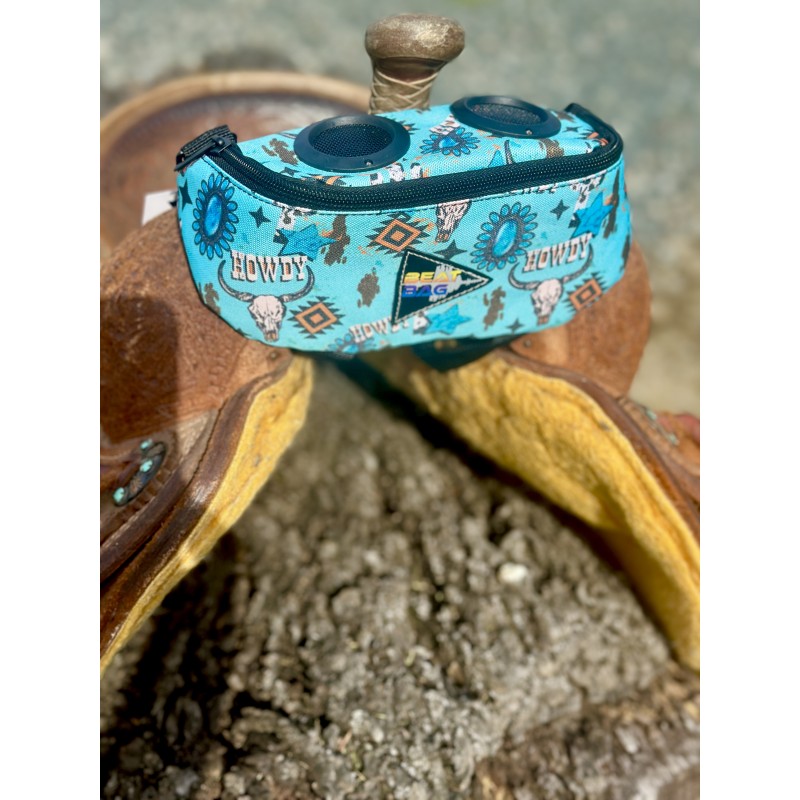 Schulz Equine Turquoise Howdy Beat Bag
