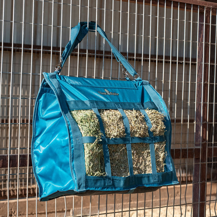 Classic Equine Top Load Hay Bag-Dark Teal