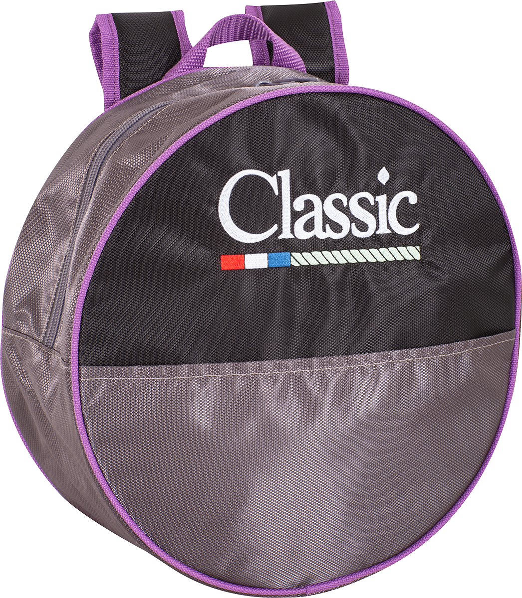 Classic Kid Rope Bag-Black/Purple