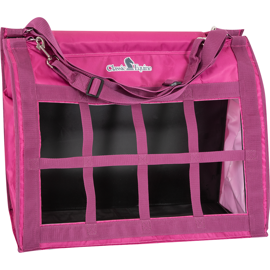Classic Equine Top Load Hay Bag-Raspberry