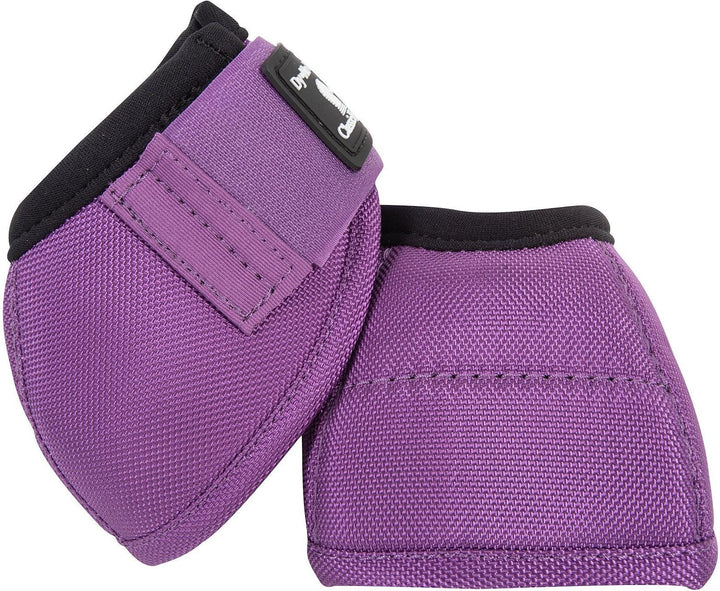 Classic Equine DyNo Turn Bell Boot-Violet Purple
