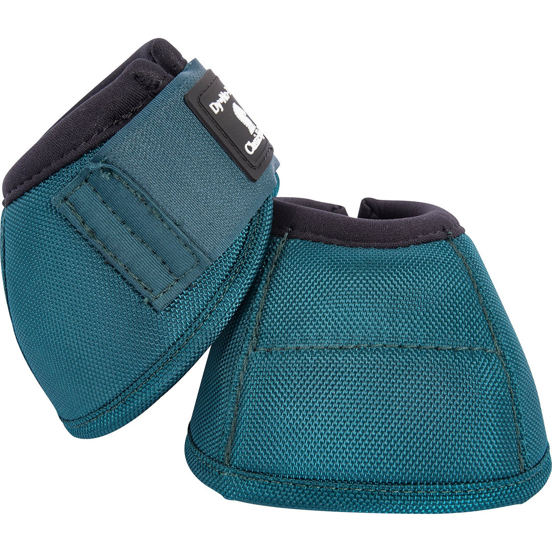 Classic Equine DyNo Turn Bell Boot-Dragonfly Green