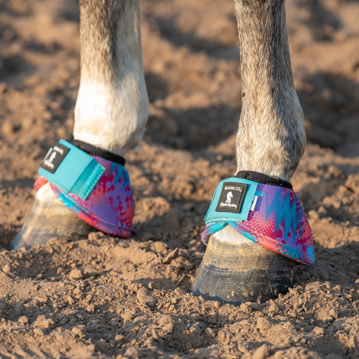Classic Equine DyNo Turn Designer Line Bell Boots-Beatz