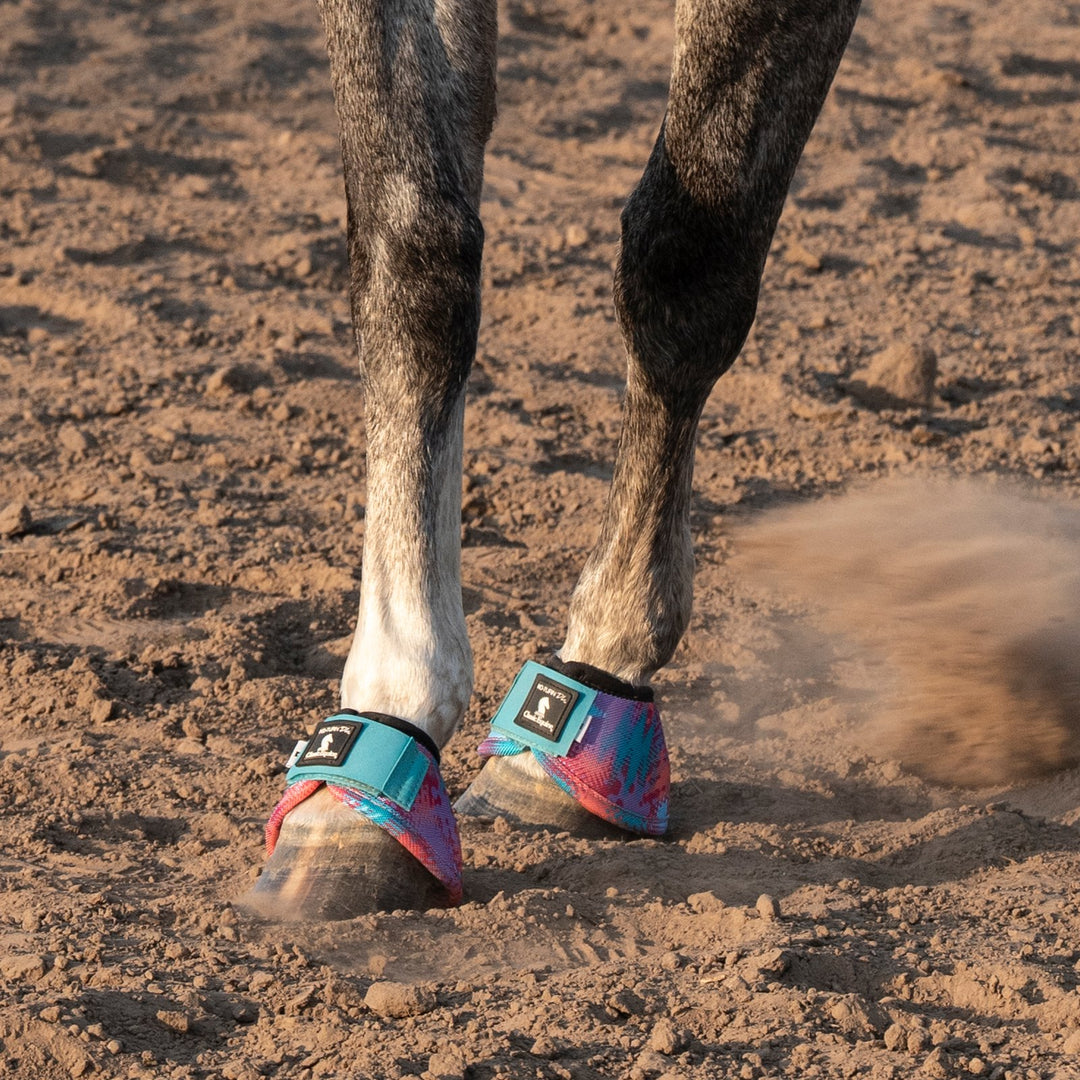 Classic Equine DyNo Turn Designer Line Bell Boots-Beatz
