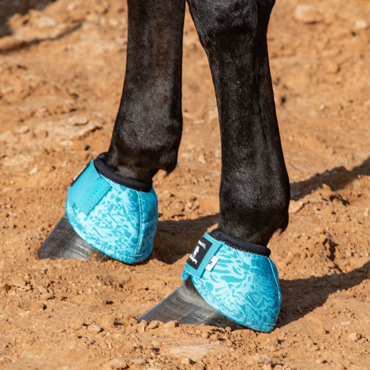 Classic Equine DyNo Turn Designer Line Bell Boots-Savannah