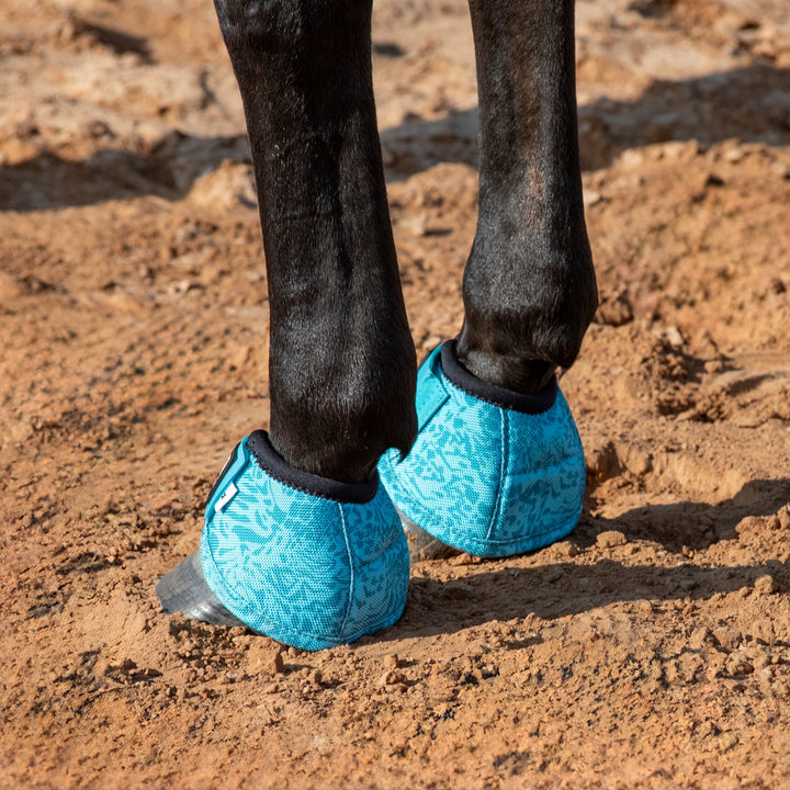 Classic Equine DyNo Turn Designer Line Bell Boots-Savannah