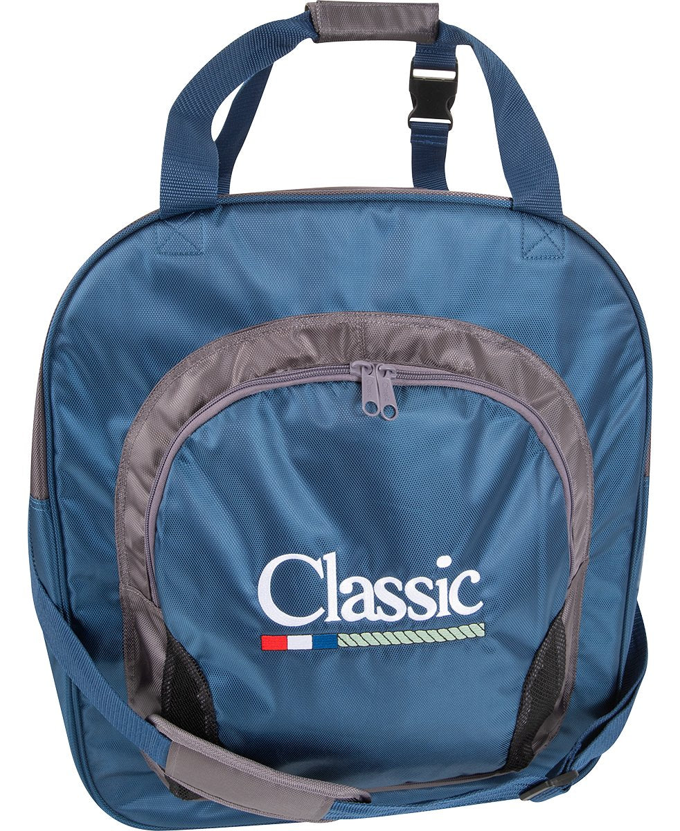 Classic Super Deluxe Rope Bag-Navy/Grey
