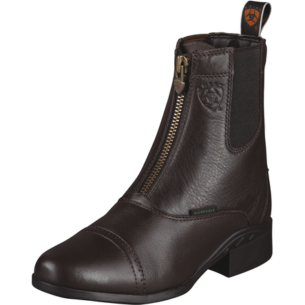 Ariat Women's Heritage Breeze Zip Paddock Boot-Chocolate