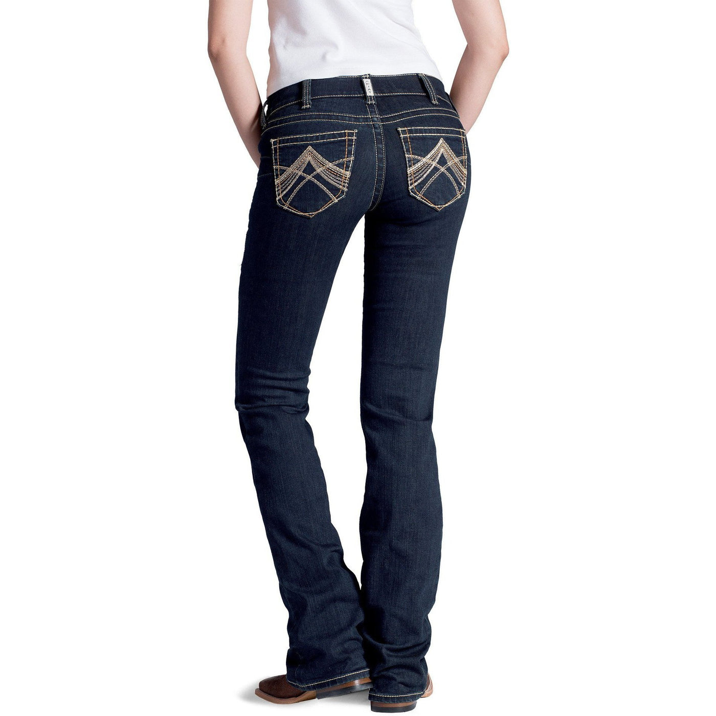 Ariat Real Riding Jean- Chainlink Eclipse - West 20 Saddle Co.