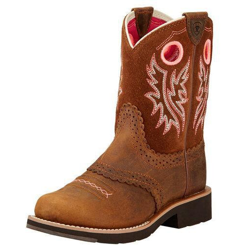 Ariat Kid's Fatbaby Cowgirl Western Boot