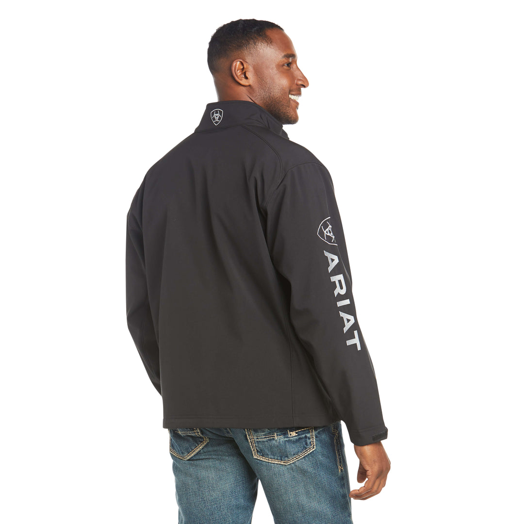 Ariat Men's Logo 2.0 Black Softshell Jacket