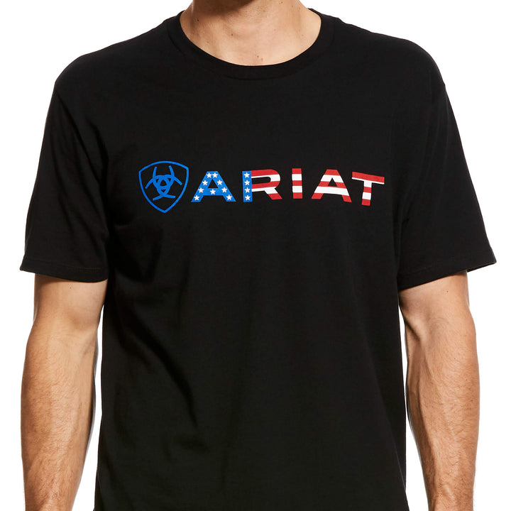 Ariat Men's USA Wordmark Tee