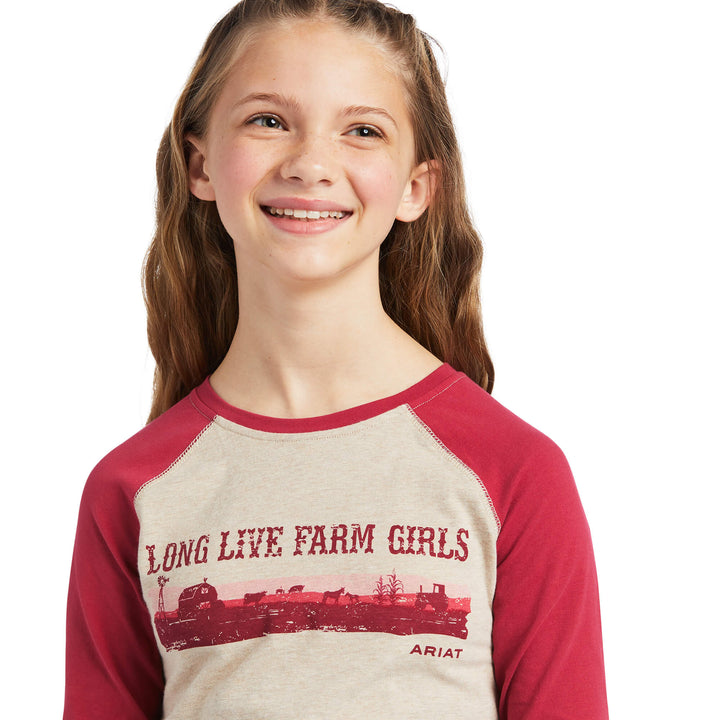Ariat Girls REAL Long Live Tee