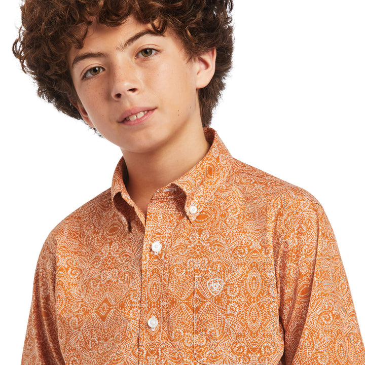 Ariat Kids Braylon Classic Fit Shirt