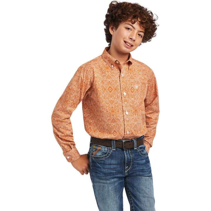 Ariat Kids Braylon Classic Fit Shirt