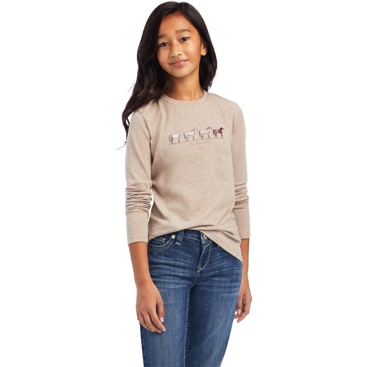 Ariat Girl's Different Color Tee