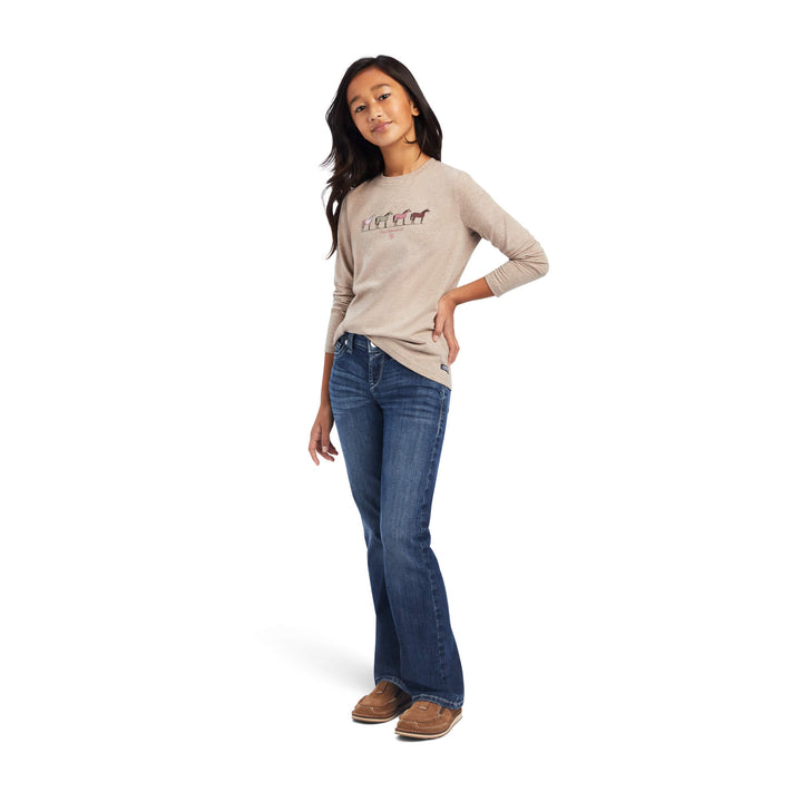 Ariat Girl's Different Color Tee