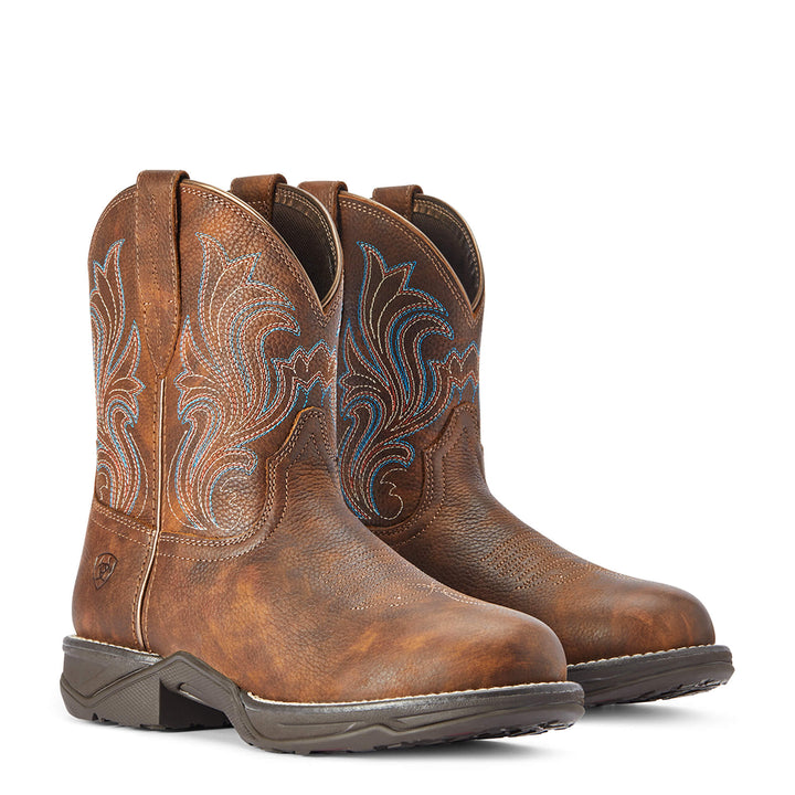 Ariat Women's Anthem Round Toe Shortie Western Boot