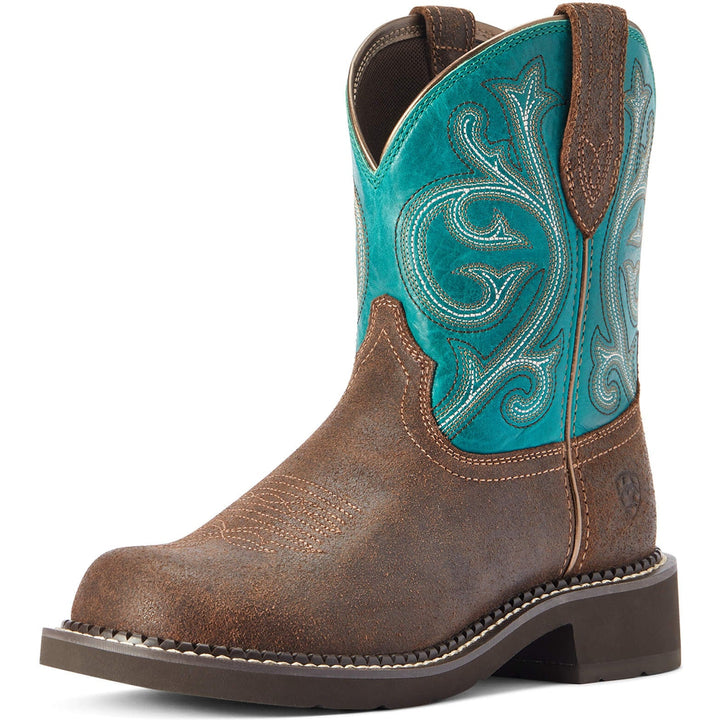 Ariat Women's Worn Hickory Fatbaby Heritage Western Boot
