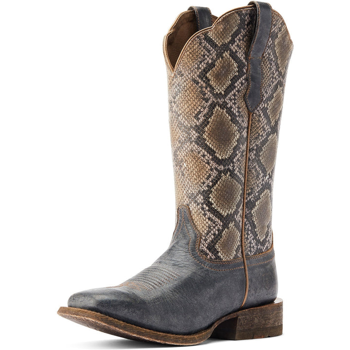 Ariat Women's Snake Print Frontier Farrah Boot