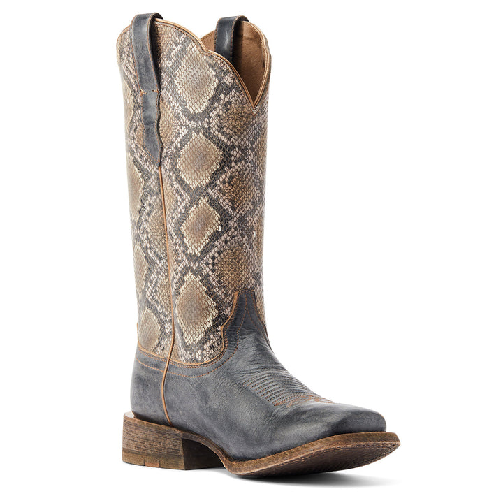 Ariat Women's Snake Print Frontier Farrah Boot