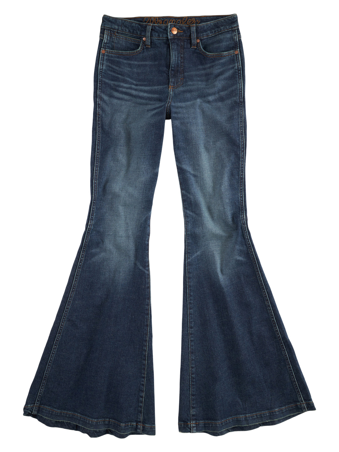 Wrangler Womens Retro High Rise Trumpet Flare Jeans : : Clothing,  Shoes & Accessories