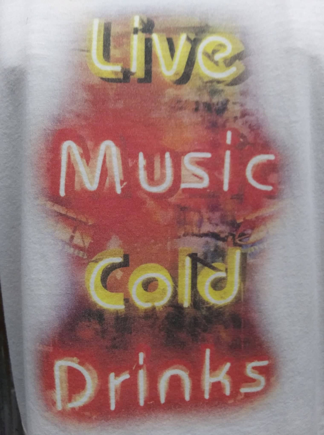 West 20 Live Music, Cold Drinks Tee