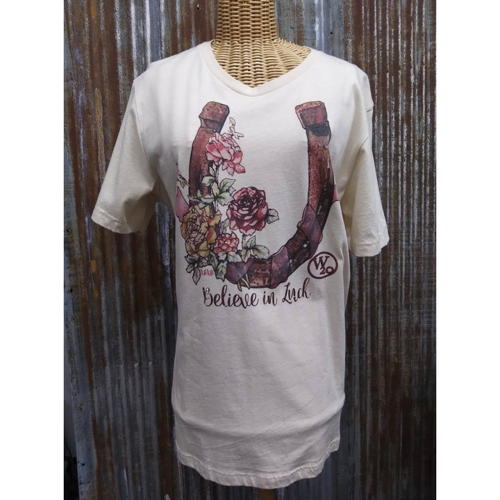 West 20 Believe In Luck Tee