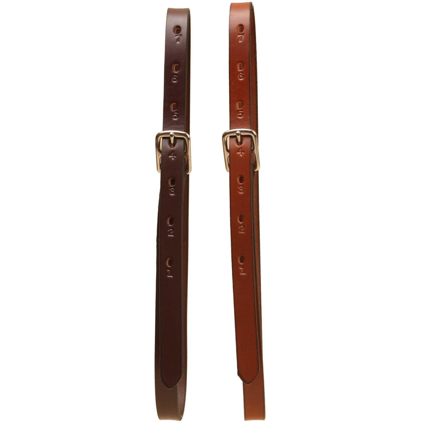 Tory Leather 3/4" Childen's Stirrup Leathers - West 20 Saddle Co.
