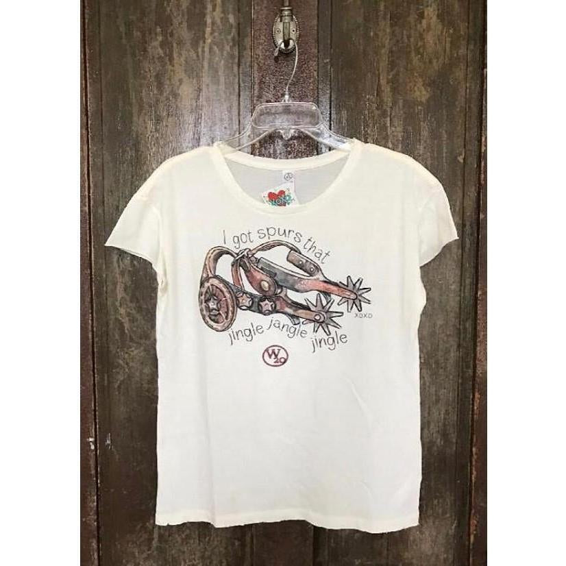 West 20 Saddle Co. Spurs that Jingle Jangle Tee - West 20 Saddle Co.