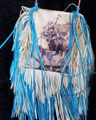 West 20 Saddle Co. Bucking Horse Poster Girl Crossbody - West 20 Saddle Co.