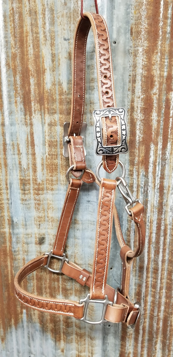 Custom West 20 Leather Halter