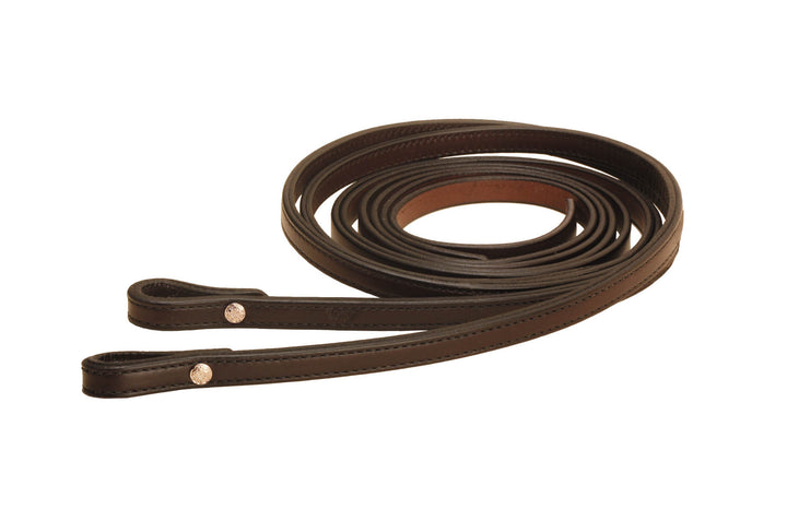 Tory Leather 5/8" Partial Double and Stitched Reins