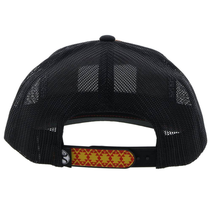 Hooey Red and Yellow Aztec Print Doc Hat