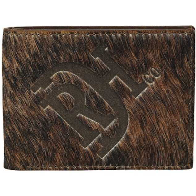 Red Dirt Hat Co Natural Brindle Leather Bifold Wallet