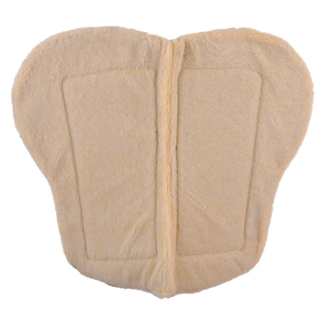 Reinsman Round Contoured Trail 30" X 34" Bronco Black Fleece Backed Pad