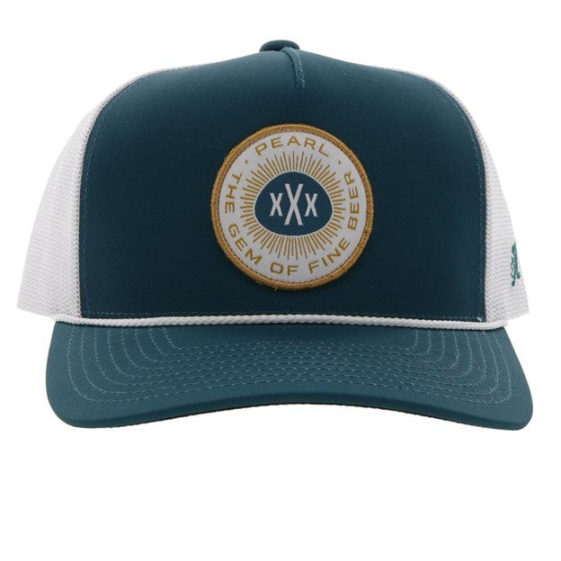 Hooey Pearl Teal and White Hat