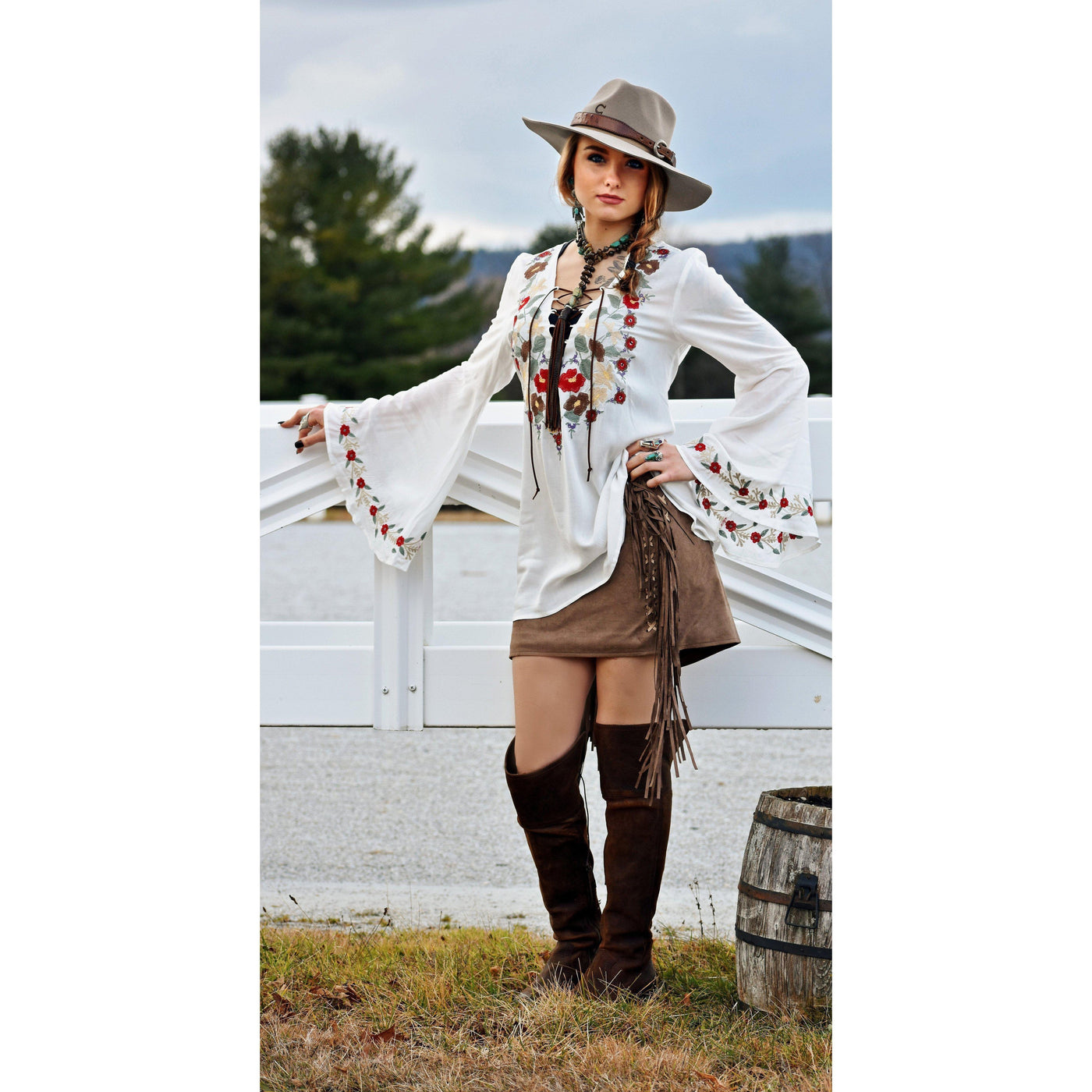 Tasha Polizzi Valley Skirt - West 20 Saddle Co.