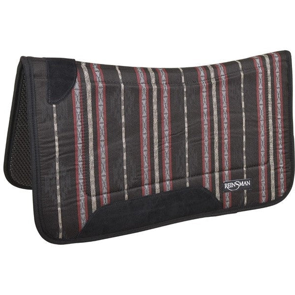 Reinsman Square Contour Bronco Black Tacky-Too Backed Pad