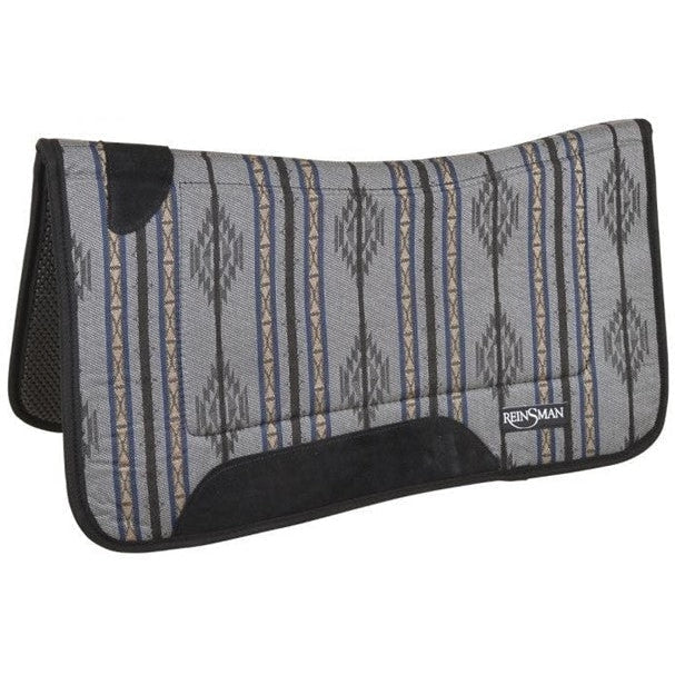 Reinsman Square Contour Bronco Pewter Grey Tacky-Too Backed Pad