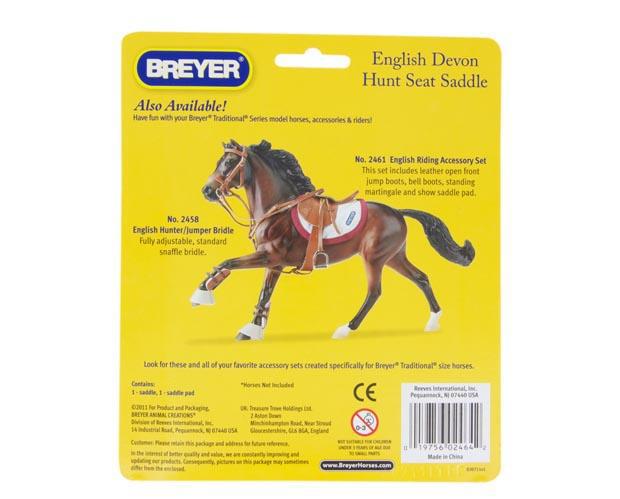 Breyer Devon Hunt Seat Saddle - West 20 Saddle Co.