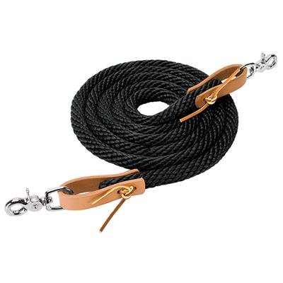 Weaver Leather Poly Roper Reins, 5/8" x 8' - West 20 Saddle Co.