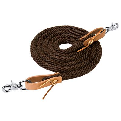 Weaver Leather Poly Roper Reins, 5/8" x 8' - West 20 Saddle Co.