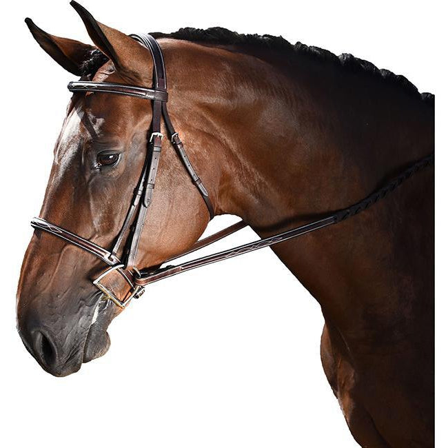 M. Toulouse Chocolate Annice Hunter Bridle - West 20 Saddle Co.