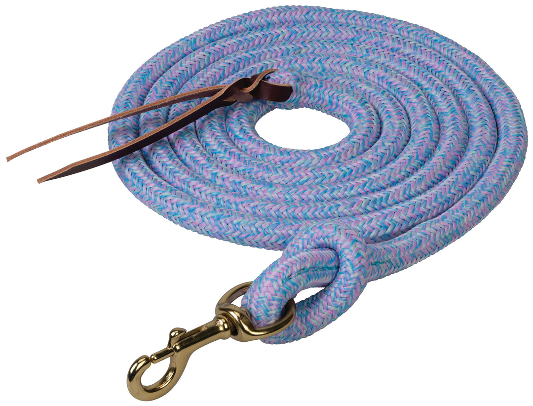 Weaver Poly Cowboy Lead with Snap, 5/8" x 10' (Multiple Color Options)