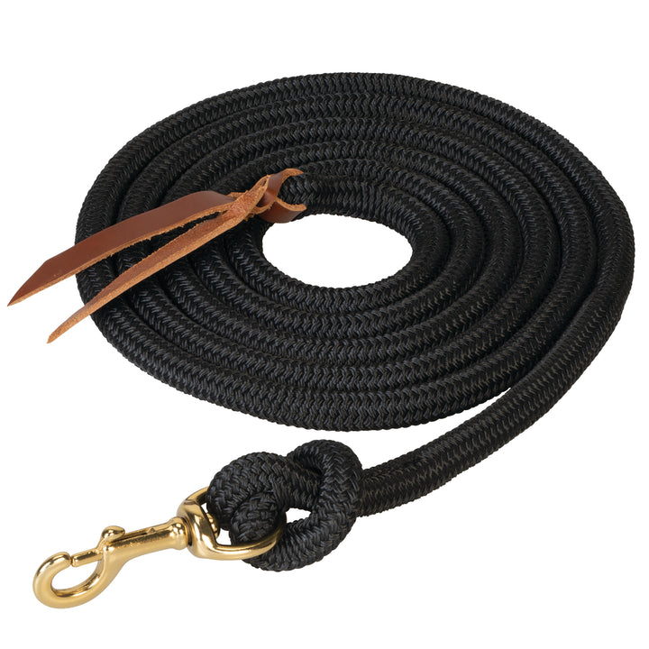Weaver Poly Cowboy Lead with Snap, 5/8" x 10' (Multiple Color Options)