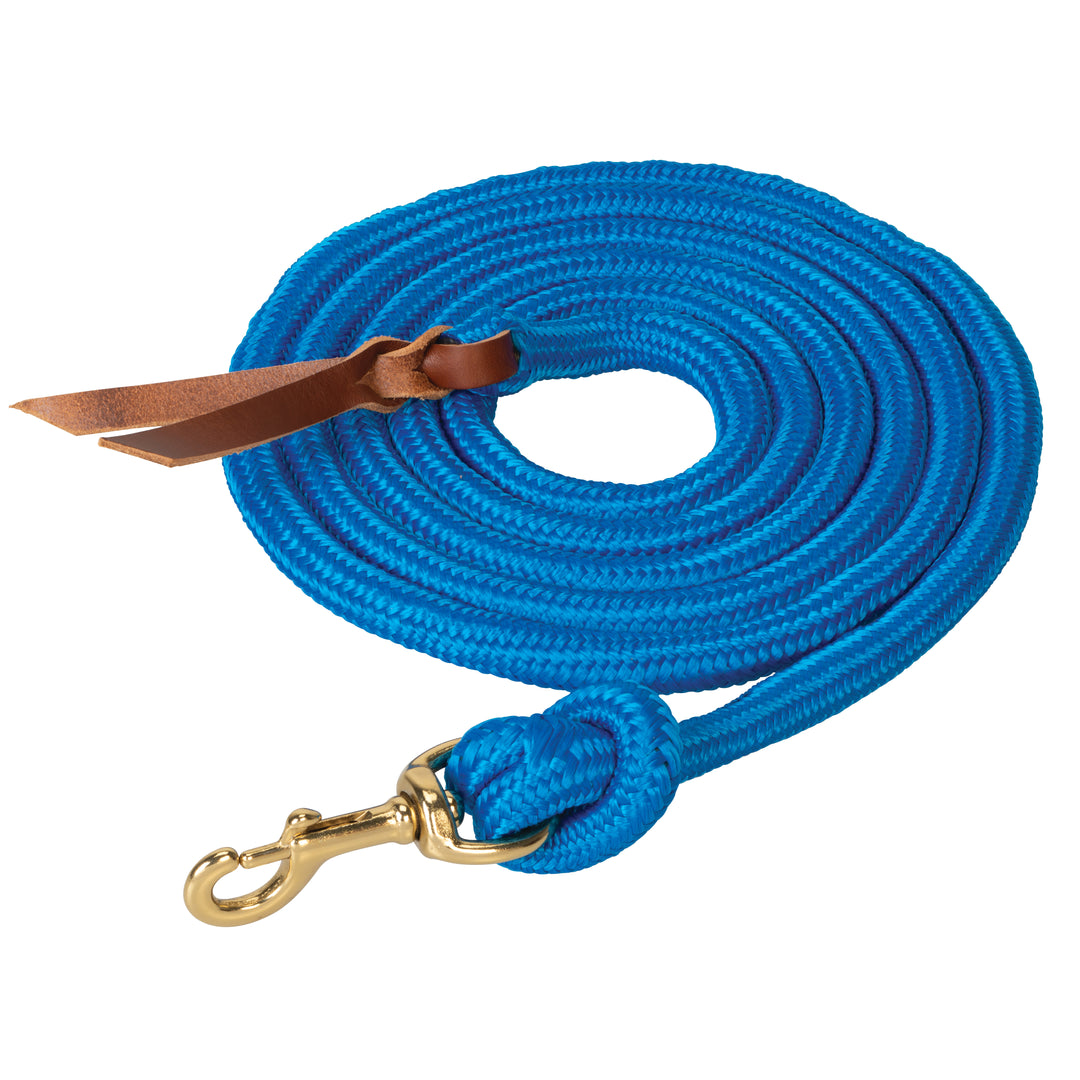 Weaver Poly Cowboy Lead with Snap, 5/8" x 10' (Multiple Color Options)