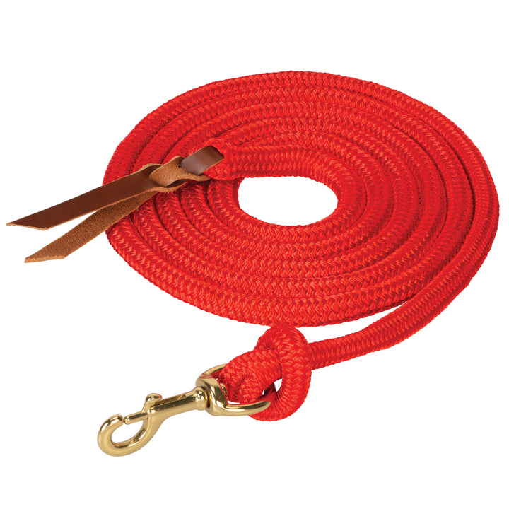 Weaver Poly Cowboy Lead with Snap, 5/8" x 10' (Multiple Color Options)