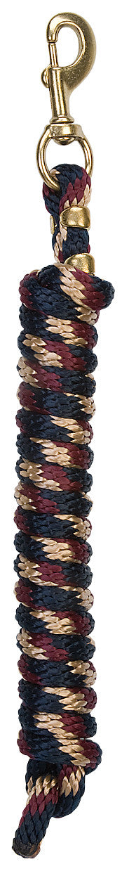 Weaver Leather Poly Lead Rope with Solid Brass 225 Snap (Multiple Color Options)