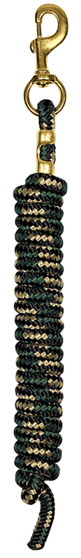 Weaver Leather Poly Lead Rope with Solid Brass 225 Snap (Multiple Color Options)